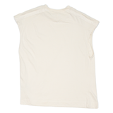 ADIDAS Womens Vest Beige Sleeveless UK 10