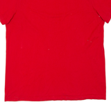 ADIDAS Mens T-Shirt Red M