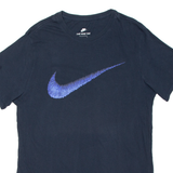 NIKE Mens T-Shirt Blue L