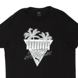 PUMA Mens T-Shirt Black XL