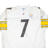 NFL Ice Hockey Steelers Mens Jersey White USA V-Neck 2XL