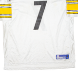 NFL Ice Hockey Steelers Mens Jersey White USA V-Neck 2XL