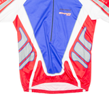 BRUNEX SWISS Cycling Mens Jersey Red 1/2 Zip L