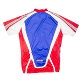 BRUNEX SWISS Cycling Mens Jersey Red 1/2 Zip L