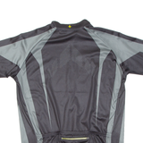 RACER Cycling Mens Jersey Black 1/2 Zip M