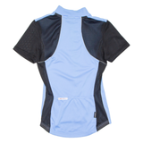 CASTELL Cycling Mens Jersey Blue 1/2 Zip S