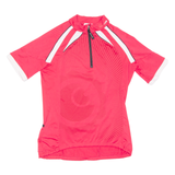 GONSO Cycling Mens Jersey Pink 1/4 Zip L