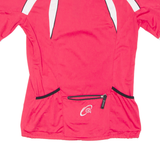 GONSO Cycling Mens Jersey Pink 1/4 Zip L