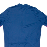 ODLO Cycling Mens Jersey Blue 1/4 Zip M