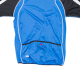 SPORTFUL Cycling Mens Jersey Blue 1/4 Zip M