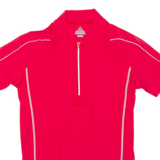 VAUDE Cycling Mens Jersey Red 1/4 Zip S