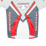 BIKE TEX Cycling Mens Jersey Grey 1/2 Zip L