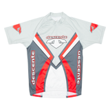 BIKE TEX Cycling Mens Jersey Grey 1/2 Zip L