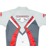 BIKE TEX Cycling Mens Jersey Grey 1/2 Zip L