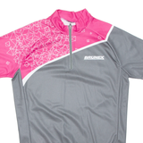BRUNEX Cycling Mens Jersey Grey 1/4 Zip M