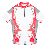 GONSO Cycling Mens Jersey Red 1/4 Zip L