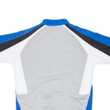 Cycling Mens Jersey Grey 1/4 Zip L