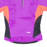 INOC Cycling Womens Jersey Purple 1/4 Zip L
