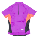 INOC Cycling Womens Jersey Purple 1/4 Zip L
