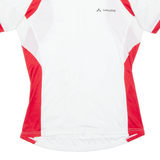 VAUDE Cycling Mens Jersey White 1/4 Zip L