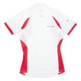 VAUDE Cycling Mens Jersey White 1/4 Zip L