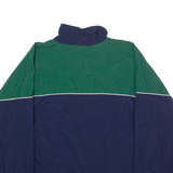 SPORTSERVICE St Leonards College Mens Windbreaker Jacket Blue Nylon 90s M