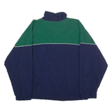 SPORTSERVICE St Leonards College Mens Windbreaker Jacket Blue Nylon 90s M