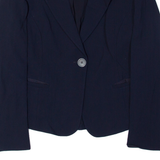 EMPORIO ARMANI Womens Blazer Jacket Blue S