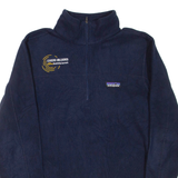 PATAGONIA Mens Fleece Blue 1/4 Zip S
