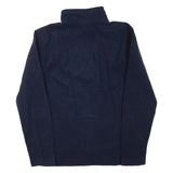PATAGONIA Mens Fleece Blue 1/4 Zip S
