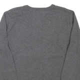 TOMMY HILFIGER Mens Patterned Jumper Grey Argyle Tight Knit M