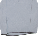 THE NORTH FACE Womens Fleece Grey 1/4 Zip L