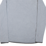 THE NORTH FACE Womens Fleece Grey 1/4 Zip L