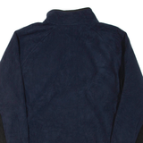 NAUTICA Mens Fleece Blue 1/4 Zip 2XL
