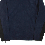 NAUTICA Mens Fleece Blue 1/4 Zip 2XL