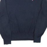 TOMMY HILFIGER Mens Jumper Blue Tight Knit M