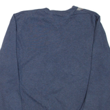 TOMMY HILFIGER Mens Patterned Jumper Blue Argyle V-Neck Tight Knit M