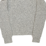 TOMMY HILFIGER Womens Heavy Knit Jumper Grey Chunky Knit M