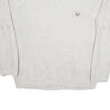 CHAPS RALPH LAUREN Mens Jumper Grey Herringbone Tight Knit XL