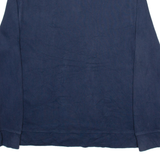 TOMMY HILFIGER Mens Jumper Blue 1/4 Zip Tight Knit XL