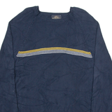 NAUTICA Mens Jumper Blue Tight Knit 2XL