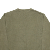 TOMMY HILFIGER Mens Jumper Green Tight Knit XL