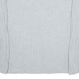 NAUTICA Mens Jumper Grey 1/4 Zip Tight Knit XL