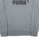 PUMA Mens Sweatshirt Grey Crew Neck M