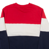 FILA Womens Sweatshirt Blue Crew Neck M