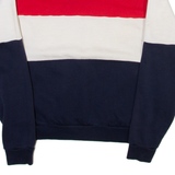 FILA Womens Sweatshirt Blue Crew Neck M