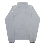CALVIN KLEIN Golf Womens Sweatshirt Grey 1/4 Zip UK 10