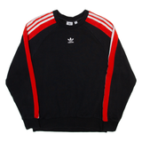ADIDAS ORIGINALS Womens Sweatshirt Blue Crew Neck UK 8