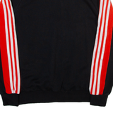 ADIDAS ORIGINALS Womens Sweatshirt Blue Crew Neck UK 8