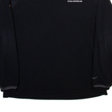 NIKE Les Schwab Bowl Mens Sweatshirt Black V-Neck L